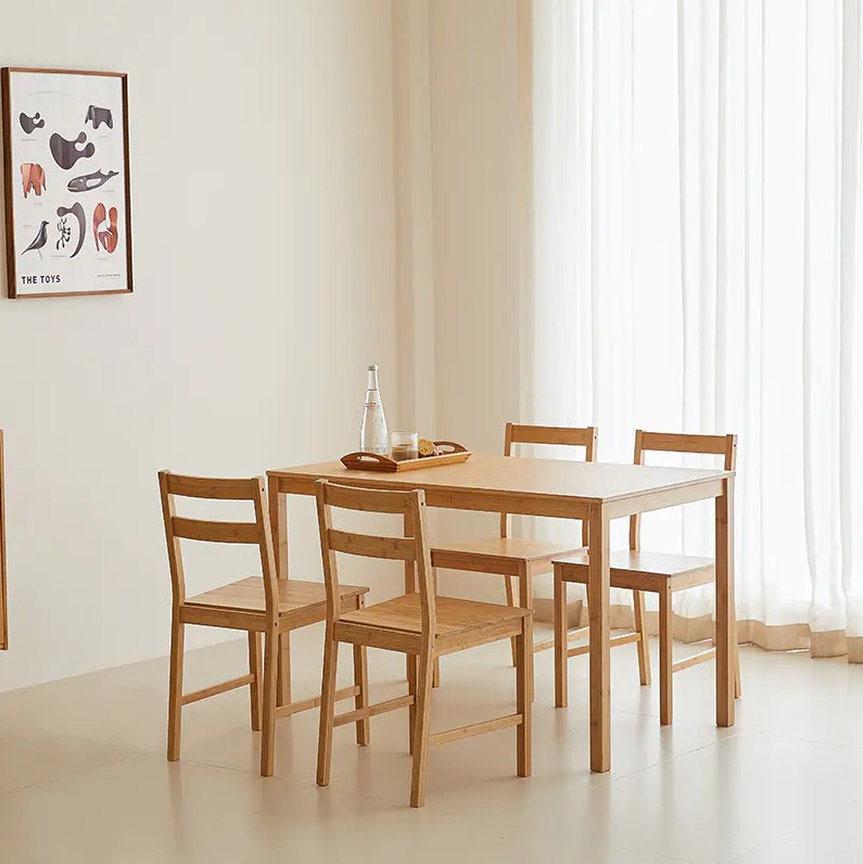 Jesu li blagovaonski stolovi od bambusa praktičan izbor za vanjske blagovaonice?